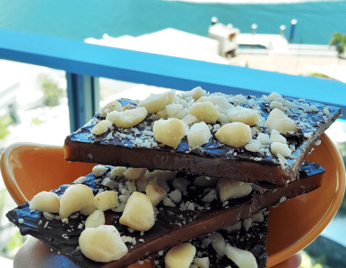 Study Snack Bags MacaChocs Home Made Caramel and Macadamia NutBrittle Study Snack Bags MacaChocs Home Made Caramel and Macadamia NutBrittle